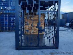 20 Fuß Hühnerstall Container Stall Hühner Zwinger Käfig 6 Meter