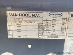 Van Hool Container Chassis / 40-45 FT / BPW