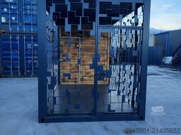 20 Fuß Hühnerstall Container Stall Hühner Zwinger Käfig 6 Meter