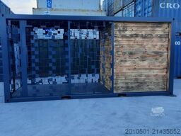 20 Fuß Hühnerstall Container Stall Hühner Zwinger Käfig 6 Meter