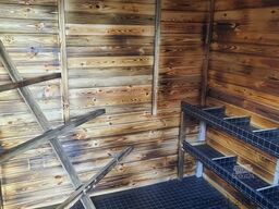 20 Fuß Hühnerstall Container Stall Hühner Zwinger Käfig 6 Meter