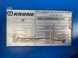 Krone SD / Box / Damaged / SAF + Disc
