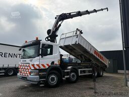 Scania P360 + 8x4 + HIAB 288 EP-5 HIPRO + REMOTE + EURO 5