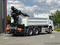 MAN TGS 33.440 6x4 & Tajfun Liv L150K Recycling Kran