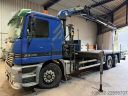 Jeřábové vozidlo Mercedes-Benz ACTROS 2535 6x2 + CRANE PALFINGER PK15002 - LIF...