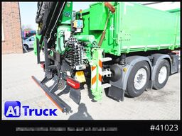 MAN TGS 26.460 LL  Kipper Kran Funk Lenkachse,