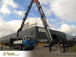 Scania G480 4 axle + palfinger crane PK74002 + JIB