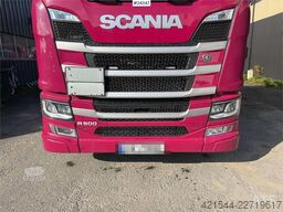 Scania R500 8x4 vacuum truck w/ Coke body, blowing equipm