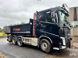 Volvo FH540 Tridem Hooklift Truck with Snow Plough Equip