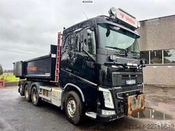 Volvo FH540 Tridem Hooklift Truck with Snow Plough Equip