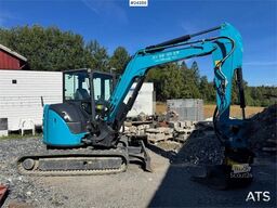 Airman AX55U-6A Mini Excavator with Rototilt, 3 Buckets,