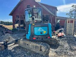 Airman AX55U-6A Mini Excavator with Rototilt, 3 Buckets,