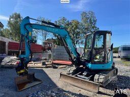 Airman AX55U-6A Mini Excavator with Rototilt, 3 Buckets,