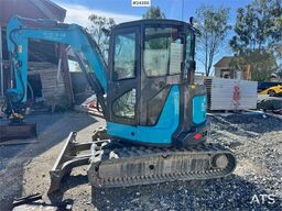 Airman AX55U-6A Mini Excavator with Rototilt, 3 Buckets,