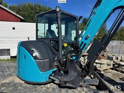 Airman AX55U-6A Mini Excavator with Rototilt, 3 Buckets,