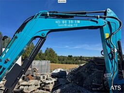 Airman AX55U-6A Mini Excavator with Rototilt, 3 Buckets,