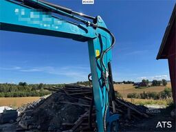 Airman AX55U-6A Mini Excavator with Rototilt, 3 Buckets,