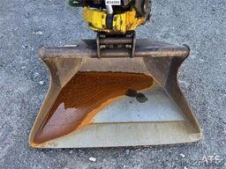 Airman AX55U-6A Mini Excavator with Rototilt, 3 Buckets,
