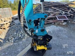 Airman AX55U-6A Mini Excavator with Rototilt, 3 Buckets,