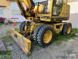 Komatsu PW75 Wheeled Excavator w/ Tilting Grading Bucket –