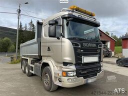Scania R730 6x4 tipper truck w/ 2007 Istrail triple trail