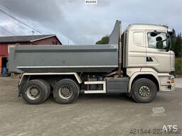 Scania R730 6x4 tipper truck w/ 2007 Istrail triple trail