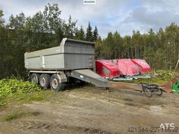 Scania R730 6x4 tipper truck w/ 2007 Istrail triple trail