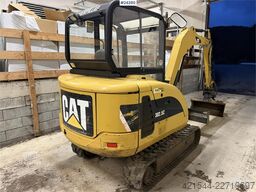Caterpillar 302.5C Excavator with hydraulic grading bucket, to