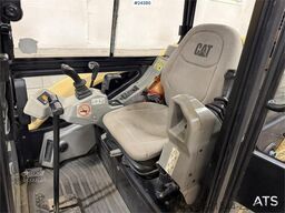 Caterpillar 302.5C Excavator with hydraulic grading bucket, to