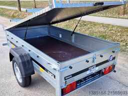 Martz Deckelanhänger 750kg 201cm x 106cm Anhänger mit Alu Deckel NEU