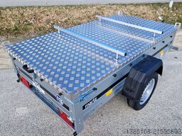 Martz Deckelanhänger 750kg 201cm x 106cm Anhänger mit Alu Deckel NEU