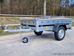 Martz Deckelanhänger 750kg 201cm x 106cm Anhänger mit Alu Deckel NEU