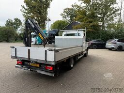 Iveco 50C14 Erdgas/CNG Hiab kran/crane Pritsche