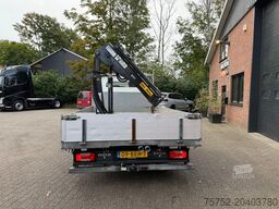 Iveco 50C14 Erdgas/CNG Hiab kran/crane Pritsche