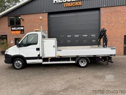 Iveco 50C14 Erdgas/CNG Hiab kran/crane Pritsche