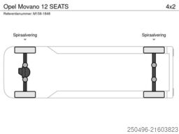 Opel Movano 12 SEATS