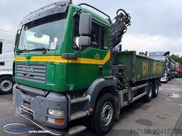 MAN TGA 26.390 6x4, Handgeschakeld, HIAB 166 E-4