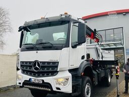 MERCEDES-BENZ Arocs 1835  4x4 Meiller Fassi F135 Kran Kipper