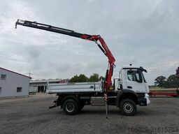 MERCEDES-BENZ Arocs 1835 4x4 Allrad Fassi F135 Kran Kipper
