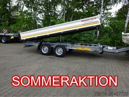 Möslein TTD 13 Weiß 13 t Tandem 3- Seitenkipper Tieflader-- Neufahrzeug --