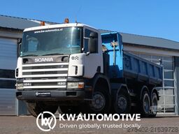 Scania 124c 420 8X4/ MANUAL/ RETARDER/ MEILLER-KIPPER/...