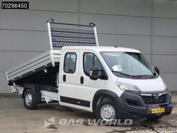 Opel Movano 140PK Driezijdige Kipper Dubbel Cabine A...