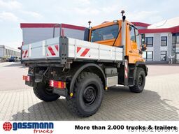 Unimog U 300 4x4, Kipper, VarioPilot, Kommunalhydraulik,