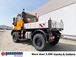 Unimog U 300 4x4, Kipper, VarioPilot, Kommunalhydraulik,