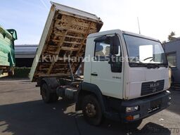 MAN LE 180C L2000, Meiller 3-S.-Kipper, ABS, AHK.