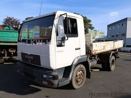 MAN LE 180C L2000, Meiller 3-S.-Kipper, ABS, AHK.