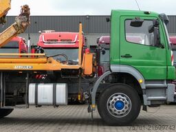 MERCEDES-BENZ 1828 Absetzkipper Meiller Blattgefedert