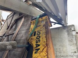 Soosan hydraulic breaker with S60 attachment.