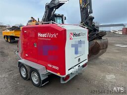 Heatwork HW 3600 w/ 10 mats, heating fan, circulation pump