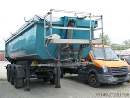 SCHMITZ CARGOBULL SKI 24 SL 7.2, Stahl, 25m³, Luft-Lift, Rollplane